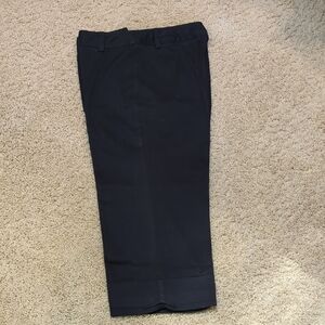 Ann Taylor Black Crop Pants 6R